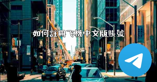 如何註冊飞機中文版賬號