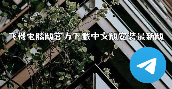 飞機電腦版官方下載中文版安裝最新版