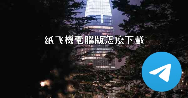 纸飞機電腦版怎麼下載