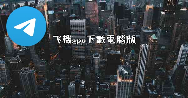 飞機app下載電腦版