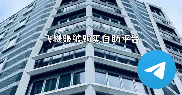 飞機賬號购买自助平台