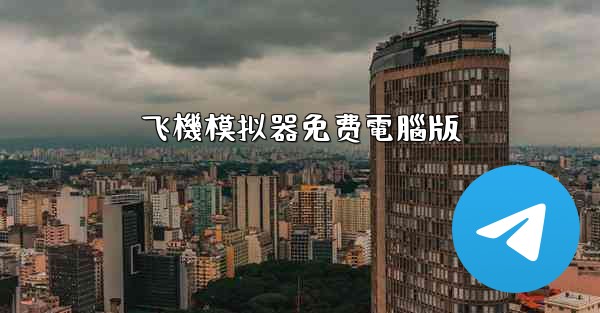 飞機模拟器免费電腦版