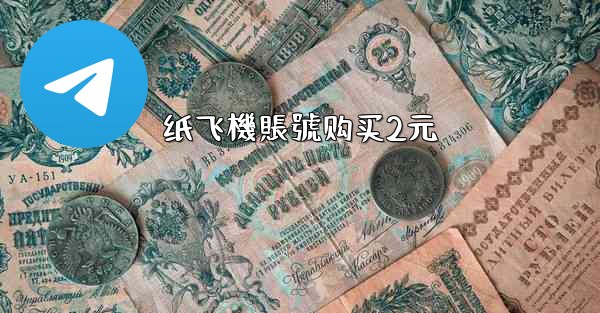 纸飞機賬號购买2元