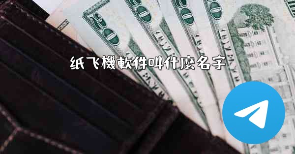 纸飞機軟件叫什麼名字