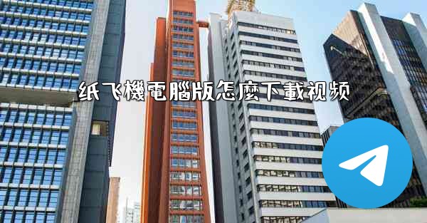 纸飞機電腦版怎麼下載视频