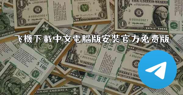 飞機下載中文電腦版安裝官方免费版