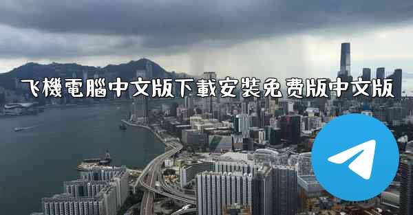 飞機電腦中文版下載安裝免费版中文版