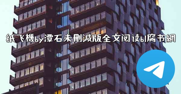 纸飞機by潭石未刪減版全文阅读bl腐书網