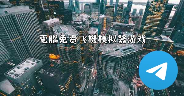 電腦免费飞機模拟器游戏