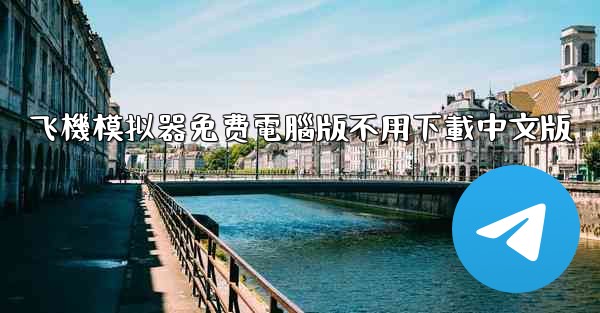 飞機模拟器免费電腦版不用下載中文版