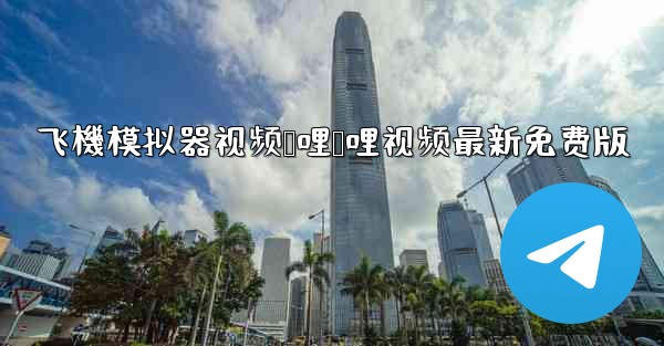 飞機模拟器视频哔哩哔哩视频最新免费版
