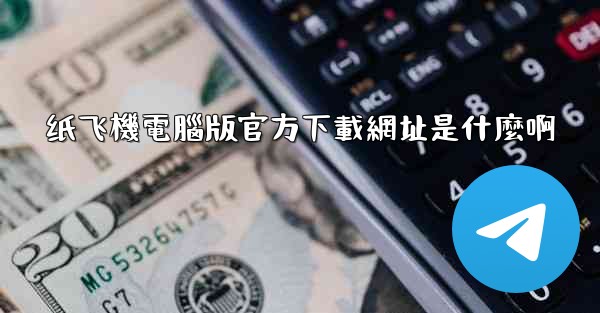 纸飞機電腦版官方下載網址是什麼啊