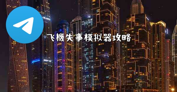飞機失事模拟器攻略