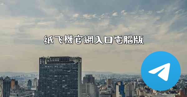纸飞機官網入口電腦版
