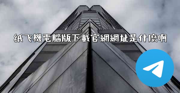 纸飞機電腦版下載官網網址是什麼啊