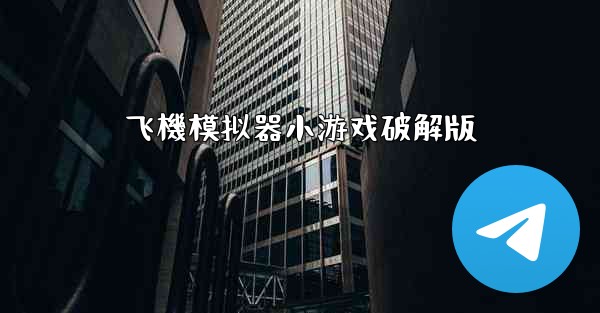飞機模拟器小游戏破解版