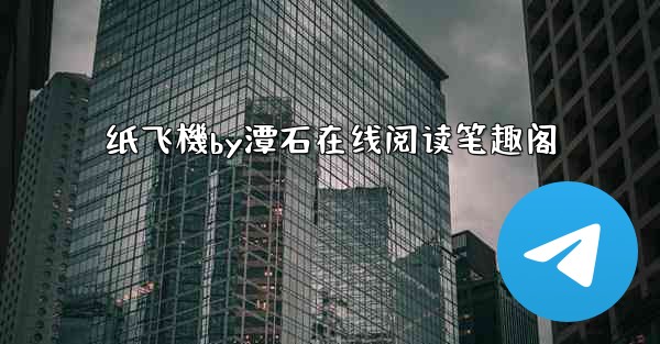 纸飞機by潭石在线阅读笔趣阁