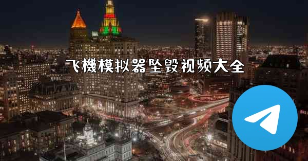 飞機模拟器坠毁视频大全