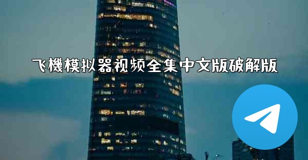 飞機模拟器视频全集中文版破解版