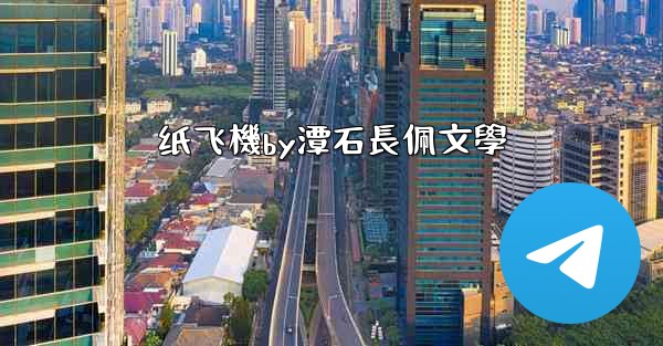 纸飞機by潭石長佩文學