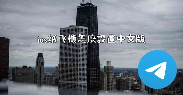 ios纸飞機怎麼設置中文版