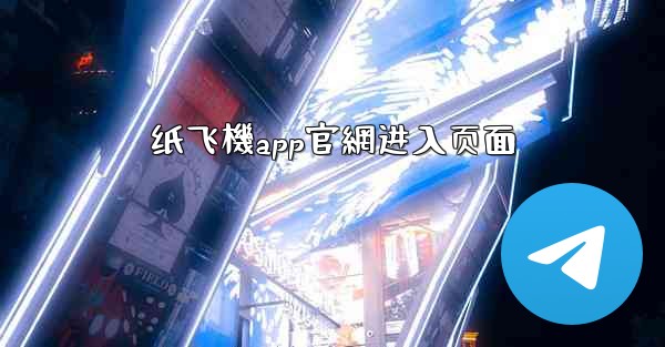 纸飞機app官網进入页面