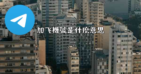 加飞機號是什麼意思