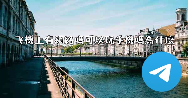 飞機上有網絡嗎可以玩手機嗎為什麼