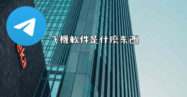 飞機軟件是什麼东西